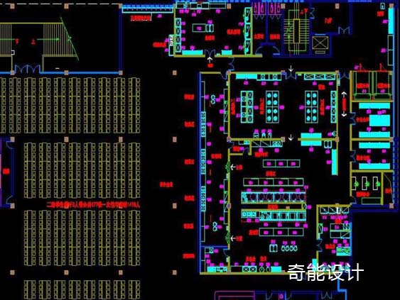 学校食堂厨房（fáng）平面设计图2