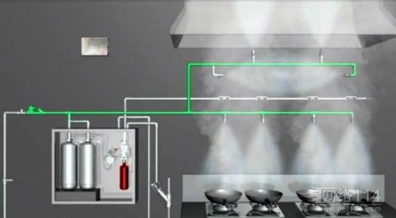 酒店厨房操作间应该配备的消防设备